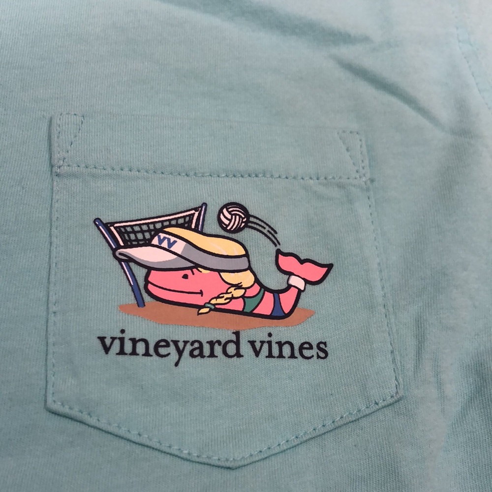 VINEYARD VINES Volleyball Long Sleeve T Shirt Tee S